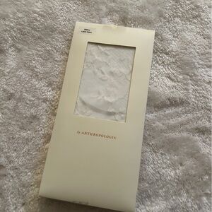 NWT Anthropologie White Lace Tights